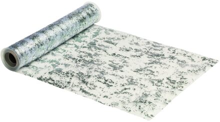 Tafelloper Zilver Shiny 29cm x 5m Zilver - Grijs