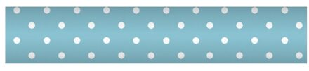 Tafelpapier op rol Damast 118 cm x 10 mtr. Stip lichtblauw