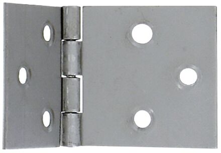 Tafelscharnier - Geborsteld Staal - 50x85 Mm - 2 Stuks
