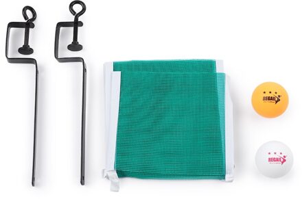Tafeltennis Net Ping Pong Tafel Post met 2pc 3 Star Ping Pong Ballen & Netto Tafeltennis Accessoires & Equipment