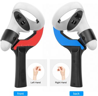 Tafeltennis Paddle Grip Handvat Voor Oculus Quest 2 Controllers Spelen Elf Tafeltennis Vr Game Voor Quest 2 Accessoires 2stk