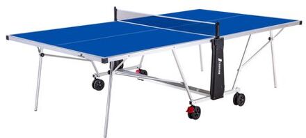 Tafeltennistafel Deluxe 2800 inklapbaar in blauw Indoor & Outdoor inklapbare tafeltennis tafel met verstelbare