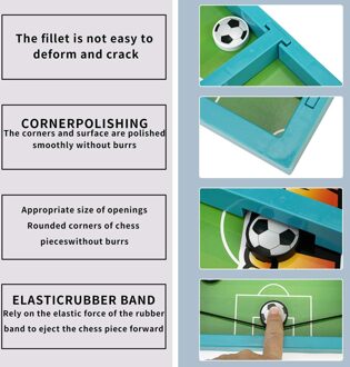 Tafelvoetbal Speelgoed Lichtgewicht Compact Desktop Board Gameplay Geschikt Voor Familie Entertainment Verjaardagsfeestje paars