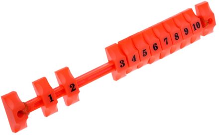 Tafelvoetbal Teller Scoren Units Voetbal Tafel Voetbal Score Markers oranje