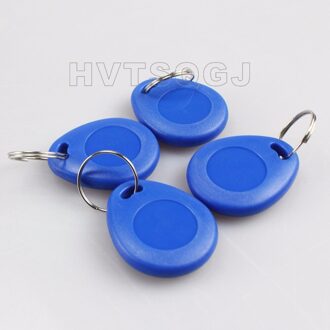 Tag Rfid (100 Stuks) 125Khz Rfid Id Blank Em4305 Beschrijfbare Keyfobs Herschrijfbare Toegangscontrole Ring Sleutelhanger Tags