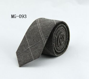 TagerWilen Stropdassen Voor Mannen 6cm Skinny Denim Katoenen Banden Blauw Solid Stropdas Plaid Gestreepte Smalle Gravata Business t-02 khaki