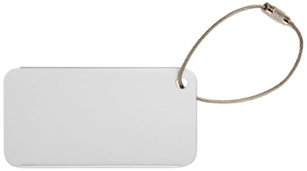 Taggy aluminium bagagelabel Bruin - One size
