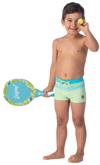 Tahu zwemshort kinderen/kinderen - maat 134 Groen
