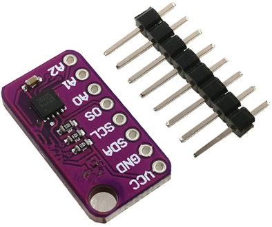 Taidacent Measuring Skin Wristband Temperature Sensors Module I2C MAX30205 Small Human Body Temperature Sensor for Alarm System