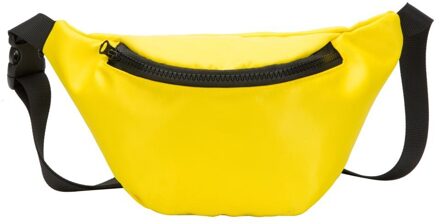 Taille Packs Kinderen Fanny Pack Belt Bag Phone Pouch Tassen Reizen Taille Pack Kleine Bum Bag Nylon Pouch # LR1 geel