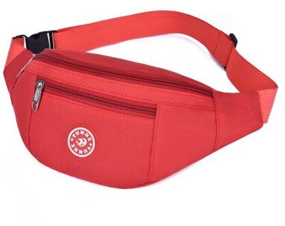 Taille Tas Vrouwelijke Riem Mode Heuptasje Waterdichte Borst Handtas Unisex Dames Vrouwen Riem Tassen Hip Purse diep blauw