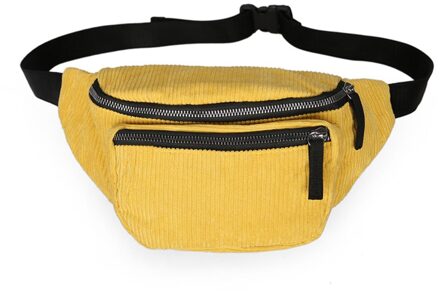 Taille tas Vrouwen zakken casual schoudertas mode Messenger bag Dames Handtas fanny pack pochete marsupio donna #20 Geel