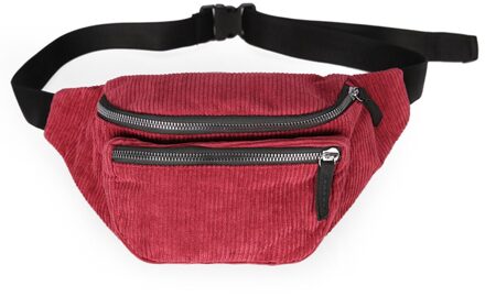 Taille tas Vrouwen zakken casual schoudertas mode Messenger bag Dames Handtas fanny pack pochete marsupio donna #20 wijn