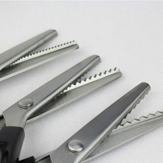 Tailor Schaar Kleding Kant Schaar Tand arc toothDIY zigzag stoffen schaar roestvrij steer 7mm