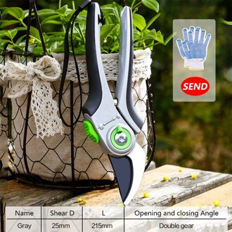 Taitu Plant Trim Tuinieren Snoeischaar Die Kan Cut Takken Van 35Mm Diameter Fruit Bomen Bloemen Takken En Schaar Oranje