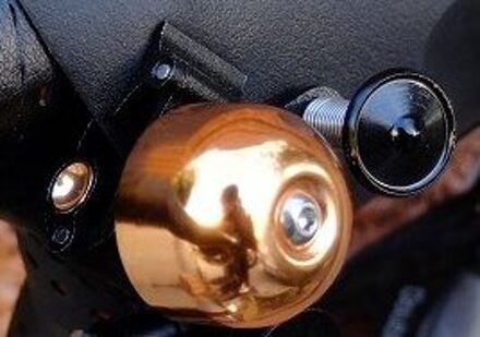 Taiwan Racefiets Fietsstuur Brass Bell Horn Classics Bell Gold Bourgondië