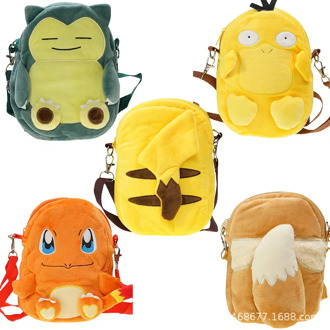 TAKARA TOMY Pikachu Backpack Pokemon Baby Bag School Shoulder Bag Boy Girl Children Teenagers Pokemon Pocket Monster Bag