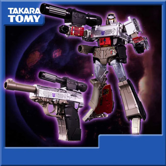 TAKARA TOMY Transformers Japan MP36+ Megatron Leadership Level Action Figure Metallic Luster Deformable Collection Toys
