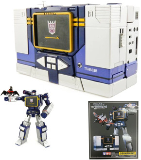 TAKARA TOMY Transformers MP13 Car Metal Part 28CM SOUNDWAVE Autobots Action Figure Deformation Robot Children Gift Toys