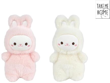 Take Me Home konijn pluche 2ass 19cm verschillende