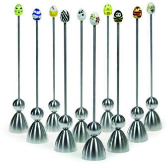 Take2 Take 2 Clack met keramisch ei diverse motieven Grijs