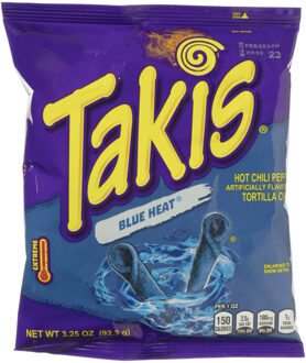 Taki's chips Blue Heat - 92.3 gram