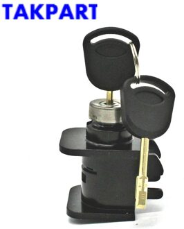 TAKPART Bonnet Hood Lock Klink Cilinder met 2 Sleutels voor Ford Transit MK6 2000-2006 4124287 Auto-onderdelen