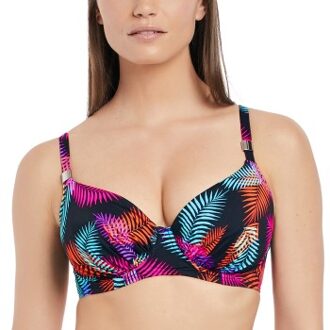 Talamanca Gathered Full Cup Bikini Top * Actie * Versch.kleure/Patroon,Zwart - E 70,F 70