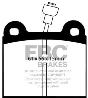TALBOT Remblokkenset, schijfrem DP295