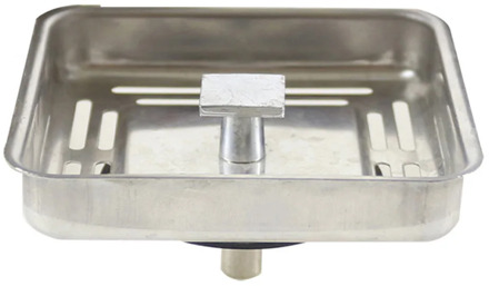 Talea Stainless steel Square Sink Drain Strainer Plug 78*78mm'