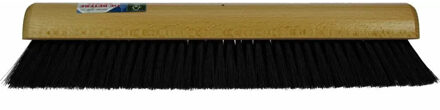 Talen Tools Bezemkop binnen - bruin - hout/paardenhaar - 50 cm