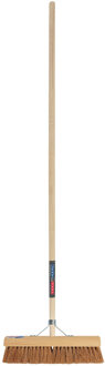Talen Tools Binnenbezem - FSC hout - kokos - 40 cm - 25 mm bezemsteel - 130 cm