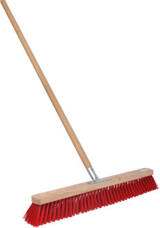 Talen Tools Buitenbezem - FSC hout - nylon - 60 cm - bezemsteel 140 cm