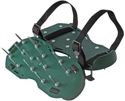 Talen Tools Gazonpriksandalen met bevestigingsbanden - gazonbeluchter