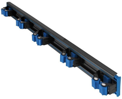 Talen Tools Gereedschapshouder - 5 klemmen op rail - 58 x 10 x 5 cm