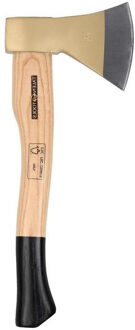 Talen Tools Handbijl - zwart handvat - metaal/hout - 800 gram - 35 cm - hakbijl