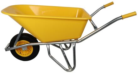 Talen Tools Kruiwagen - Anti-lek Wiel - Kunststof Bak - 138x68x70cm - 100l