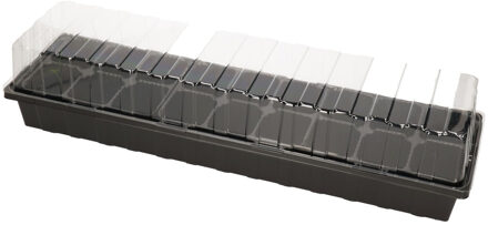 Talen Tools Kweekbak - met deksel - 8 x 54 x 15 cm - proagator - moestuinbak