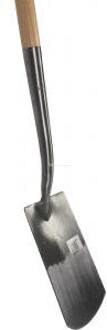 Talen Tools Spade blank gesl. met hals 76cm