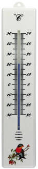 Talen Tools Thermometer buiten wit 32 cm - Buitenthermometers