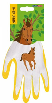 Talen Tools Tuinhandschoenen - voor kinderen - 8-10 jaar - paard - One size
