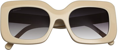 Talitha Handgemaakt in Italië zonnebril Wit - One Size