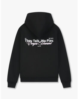 Talk & play zip hoodie hoodies crb20026001 Zwart - XL
