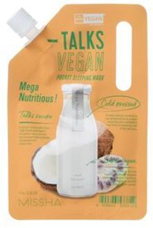 Talks Vegan Squeeze Pocket Sleeping Pack - 3 Types Mega Nutritious