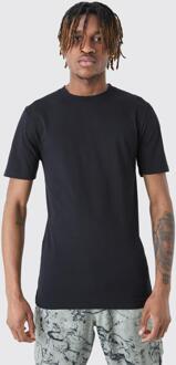 Tall Basic Muscle Fit T-Shirt, Black - XXL