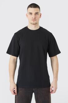 Tall Basic T-Shirt Met Crewneck, Black - S