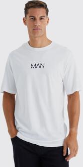 Tall Original Man T-Shirt Met Print, White