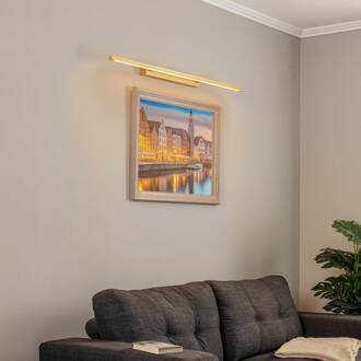 Talon LED schilderij verlichting messing geanodiseerd messing mat