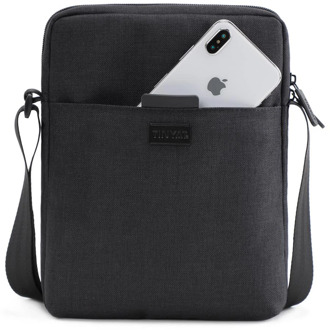 Tamara Men's Bags Light Canvas Shoulder Bag For 7.9' Ipad Casual Crossbody Bags Waterproof Business Shoulder Bag For Men