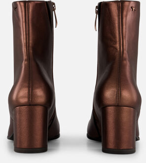 Tamaris Enkellaarsjes brons Textiel - 36